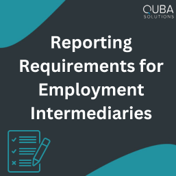 reporting requirements for employment intermediaries  