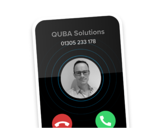 quba solutions on phone with number